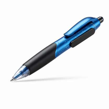 Twasioe™ All-in-One Ergo-Clip Pen, Magnetic Dual Clip Ballpoint Pen with Note Holder, Smooth-Flow Writing Tip, Comfortable Grip Pen for Office, School, Meetings, Journaling, Business Notes & Everyday Writing